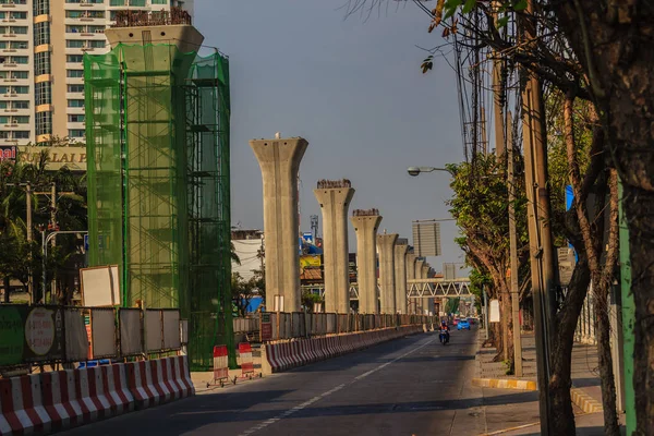 Bangkok Thailand März 2017 Neue Grüne Linien Des Bangkok Bts — Stockfoto