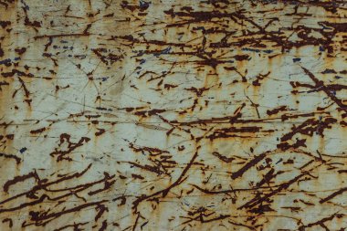 Çizik ve paslı çelik duvar arka plan için. Çizik dokulu arka plan için eski metal plaka.