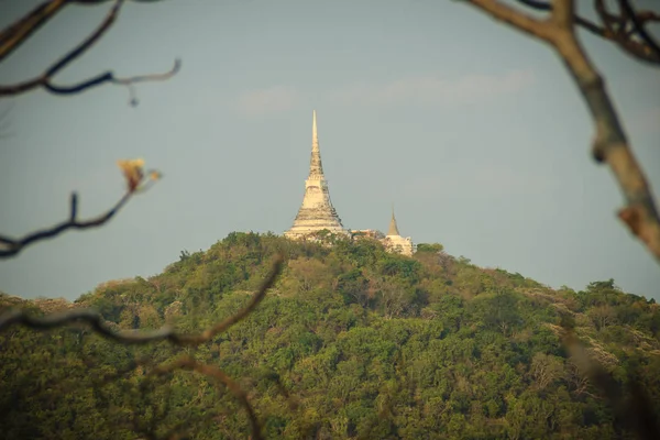 Пагода Вершине Холма Историческом Парке Пхра Нахон Кхири Кхао Ванг — стоковое фото