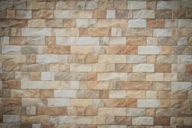 Seçme taş duvar arka plan doku döşer. Temiz ve sıradan taş çini desenli.