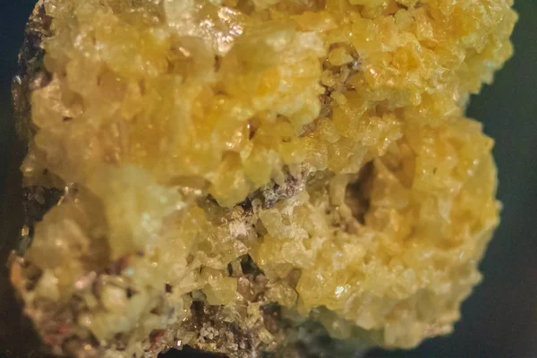 Pyromorphite Гранульований Звичка Рок Зразка Від Видобутку Корисних Копалин Галузей — стокове фото