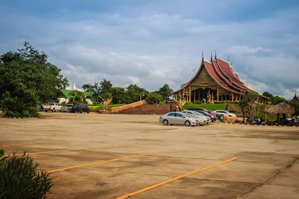 Ubon Ratchathani Tailândia Julho 2017 Bela Paisagem Arquitetura Wat Sirindhorn — Fotografia de Stock