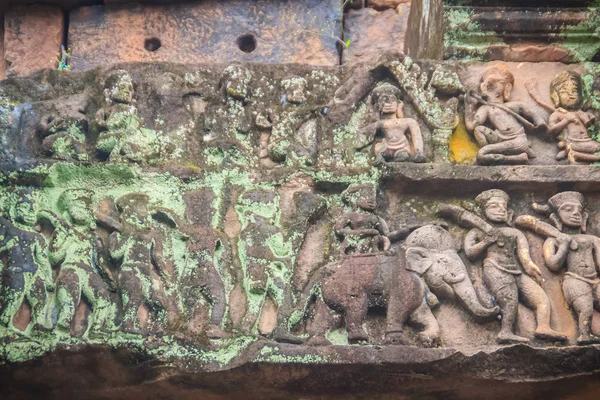 Hermosa Piedra Arenisca Anhelaba Dintel Puerta Las Ventanas Del Señor — Foto de Stock