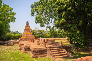 Khang (langurlar tapınak), Wat I Wiang Kum Kam, bir tarihi yerleşim ve sit alanı harap tapınaklardan 13 yüzyıldan bu yana, Chiang Mai, Tayland büyük Kral Mangrai tarafından inşa 