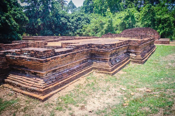 Wat Phaya Mangrai Ναός Του Βασιλιά Mangrai Ένα Ερειπωμένο Ναό — Φωτογραφία Αρχείου