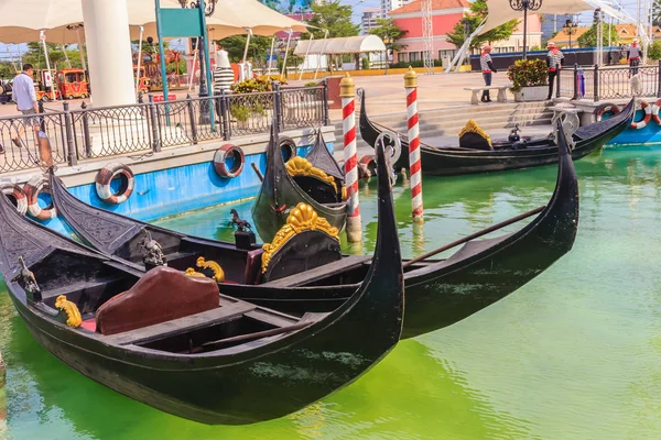 Хуа Хін Таїланд Березня 2017 Гарні Гондоли Човен Міст Венеції — стокове фото
