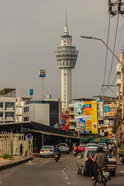 Samut Prakan Tailândia Março 2017 Samut Prakarn Torre Observação Novo — Fotografia de Stock