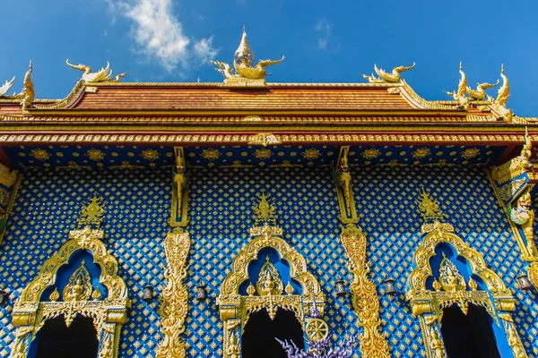 Schöne Öffentliche Buddhistische Kirche Wat Rong Sua Ten Chiang Rai — Stockfoto