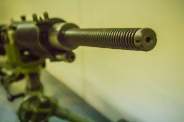 Eski Japonca makineli tüfek 7.7 mm genel müzede ışık. Hafif makineli silah bir piyade destek olarak bireysel bir asker tarafından istihdam için tasarlanmış bir makineli tüfek olduğunu.