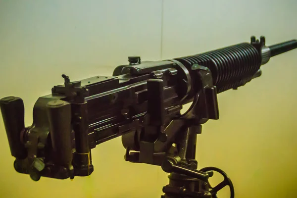 Altes Leichtes Japanisches Maschinengewehr Öffentlichen Museum Leichtes Maschinengewehr Ist Ein — Stockfoto