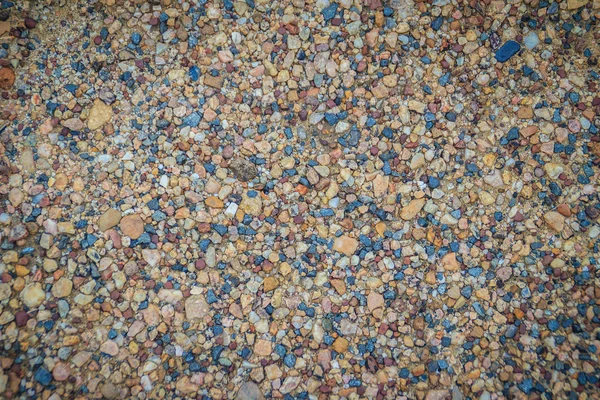 Small Black Orange Stone Gravel Background Texture Multicolor Gravel Textures — Stock Fotó