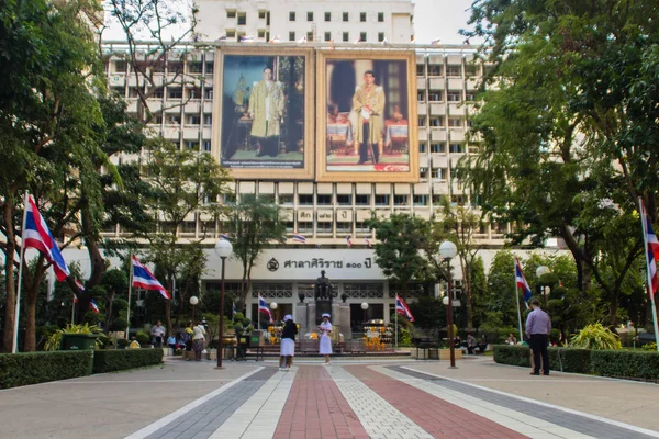 Bangkok Thailand Dezember 2017 Denkmal Von Prinz Mahidol Adulyadej Denkmal — Stockfoto