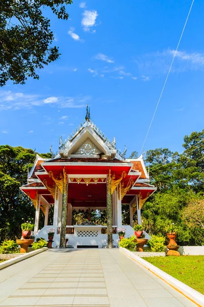 Der Säulenschrein Der Stadt Phichit Provinz Thailand Befindet Sich Muang — Stockfoto