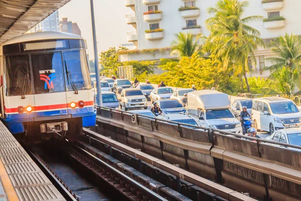 Bangkok Thailand December 2017 Bangkok Mass Transit System Bts Offentliga — Stockfoto