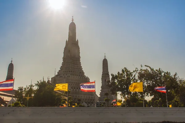 Bangkok Tailandia Diciembre 2017 Turista Visitó Wat Arun Templo Del —  Fotos de Stock