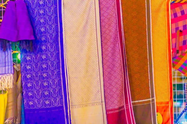 Piękny Wzór Południowym Stylu Tajskim Odzieży Batik Odzież Sprzedaż Lokalnego — Zdjęcie stockowe