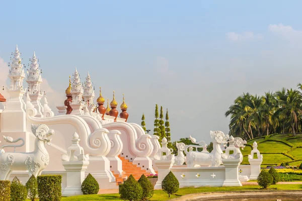 Bellissima Architettura Kham Luang Padiglione Reale Stile Lanna Edificio Presso — Foto Stock