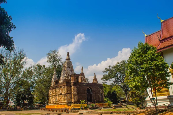 Wat Chet Yot Wat Jed Yod Wat Photharam Maha Vihara — Foto Stock
