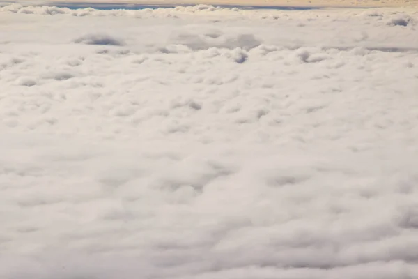 Gyönyörű Felhő Kék Levegőből Kilátás Természetre Égből Felhők Fehér Felhők — Stock Fotó