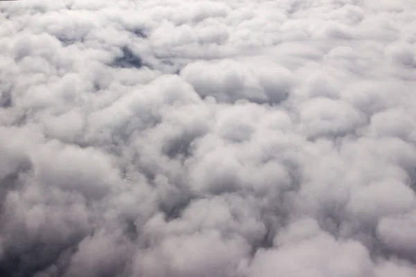 Bonita Paisagem Nublada Céu Azul Vista Aérea Vista Natureza Cima — Fotografia de Stock