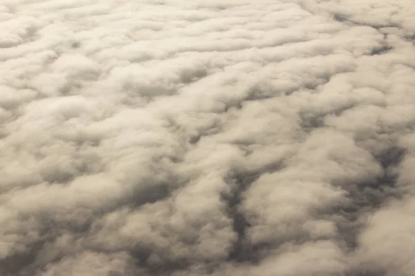 Bonita Paisagem Nublada Céu Azul Vista Aérea Vista Natureza Cima — Fotografia de Stock