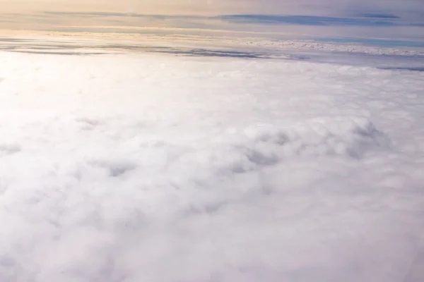 Bonita Paisagem Nublada Céu Azul Vista Aérea Vista Natureza Cima — Fotografia de Stock