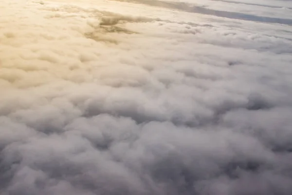 Gyönyörű Felhő Kék Levegőből Kilátás Természetre Égből Felhők Fehér Felhők — Stock Fotó