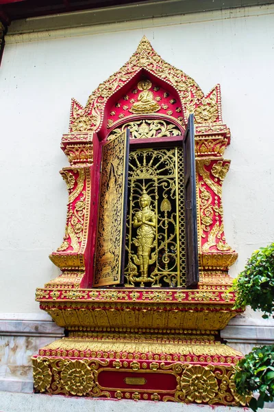 Hermoso Arte Lugares Religiosos Objetos Religiosos Wat Jedyod Chiang Rai — Foto de Stock