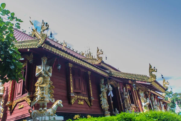 Prachtige Kunst Religieuze Plaatsen Religieuze Objecten Myanmar Vermengd Met Lanna — Stockfoto
