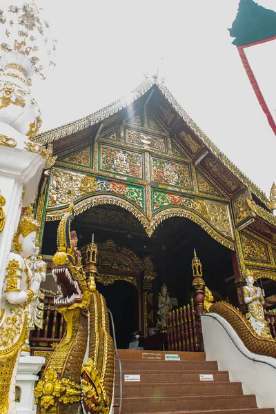 Bel Art Lieux Religieux Objets Religieux Myanmar Mélangés Avec Style — Photo