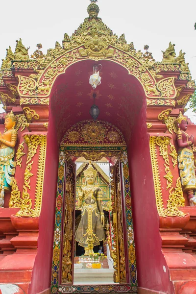 Искусство Изображения Будды Религиозных Мест Предметов Мьянме Смеси Стилем Ланна — стоковое фото