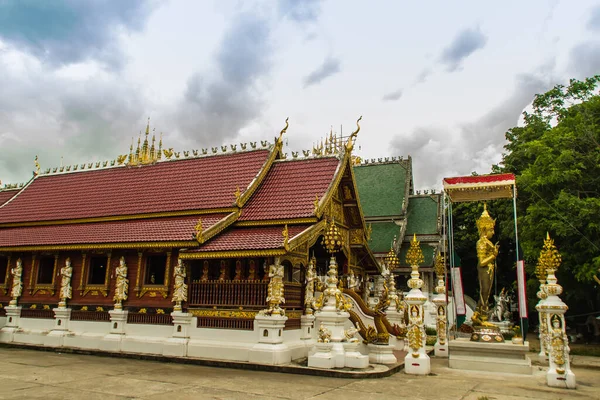 Bel Art Lieux Religieux Objets Religieux Myanmar Mélangés Avec Style — Photo