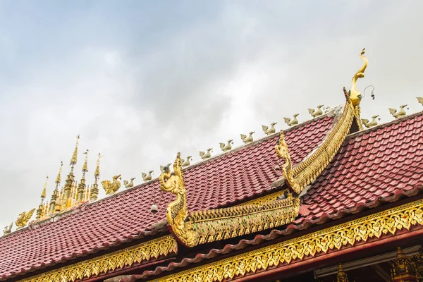 Beautiful Art Religious Places Religious Objects Myanmar Mixed Lanna Style — Stock Photo, Image