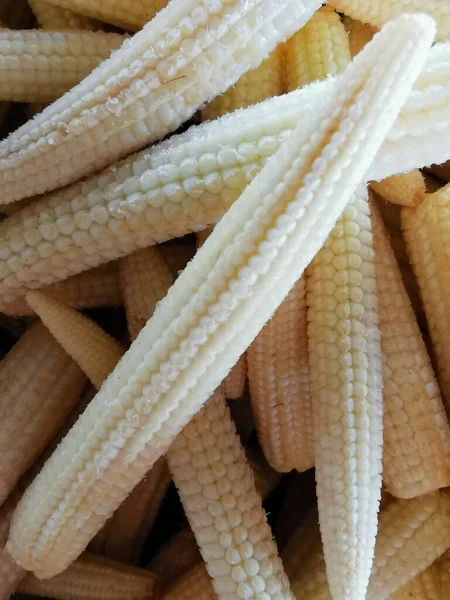 Gele Verse Groenten Die Worden Gebruikt Voor Het Koken Bevatten — Stockfoto