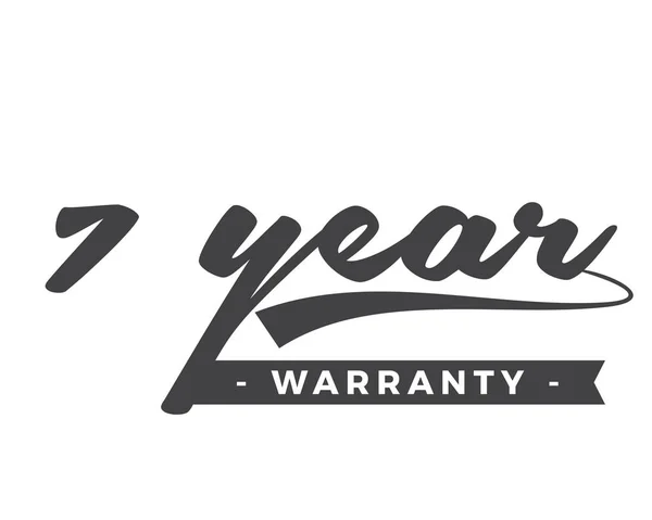 Years Warranty Icon Stamp — Stock Vector