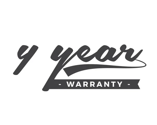 Years Warranty Icon Stamp — Stock Vector