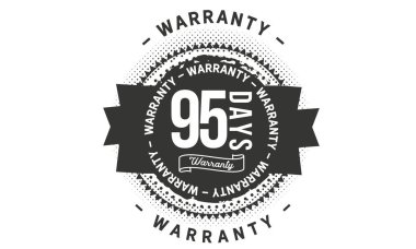 95 gün garanti simgesi damgası