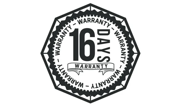 Days Warranty Icon Stamp — Stock Vector