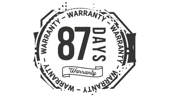 Days Warranty Icon Stamp — Stock Vector