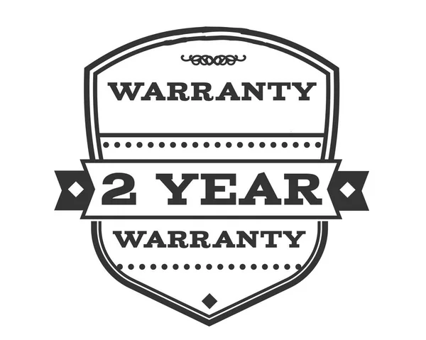 Years Warranty Icon Stamp Badge Icon — Stock Vector