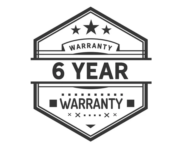 Years Warranty Icon Stamp Badge Icon — Stock Vector