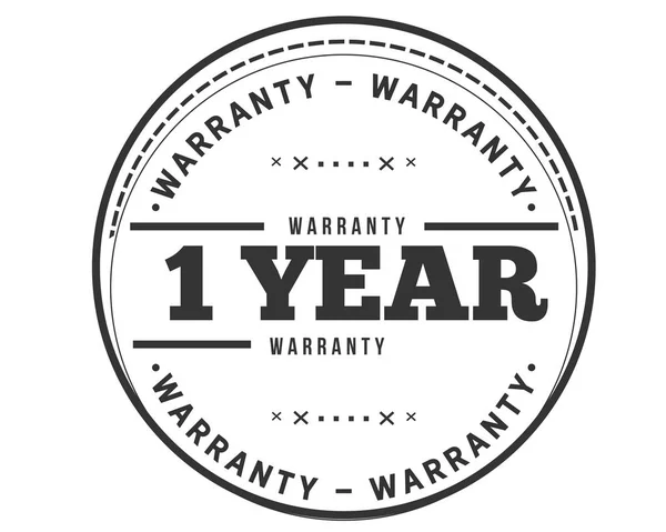 Year Warranty Icon Stamp Badge Icon — Stock Vector