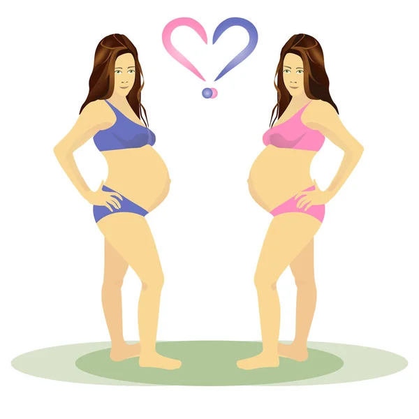 Hamileliğin temsilcisi, hamile iç çamaşırı, kız ya da erkek, soru, bebek bekliyor..