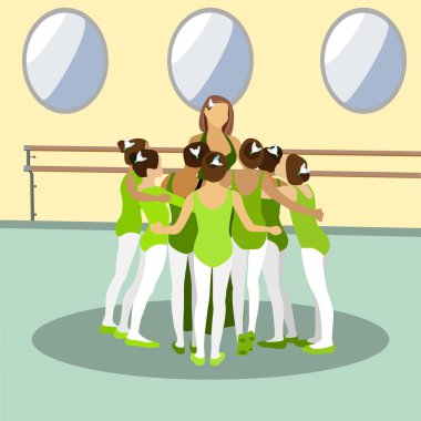 Download Student And Dance Teacher Relationship Free Vector Eps Cdr Ai Svg Vector Illustration Graphic Art