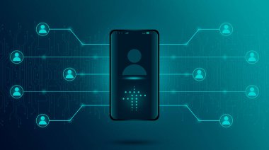 Teknolojik telefon, diğer insanlarla iletişim ve veri aktarımı için teknolojik hatları kullanıyor. Güvenlik ve koruma cep telefonuyla ulaşılamıyor. Dijital veri güvenliği
