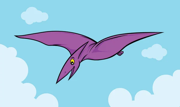 Çocuk için Pterodactyl Çizgi Film Karakterleri 