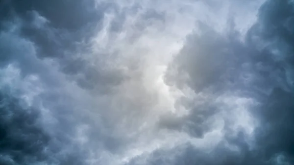 Beautiful Dark Storm Clouds Lot Texture — Stock Photo, Image