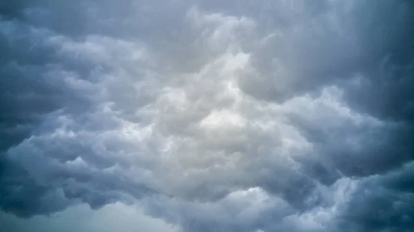 Beautiful Dark Storm Clouds Lot Texture — Stock Photo, Image