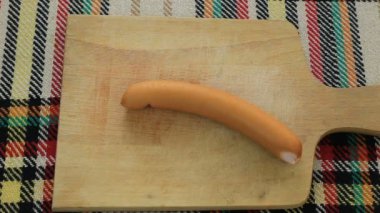 Krenvirsh olarak adlandırılan kesim geleneksel Bulgar frankfurter sosis.