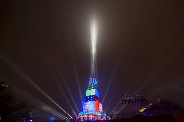 Torre Principale Palcoscenico Evento Apertura Della Capitale Europea Della Cultura — Foto Stock